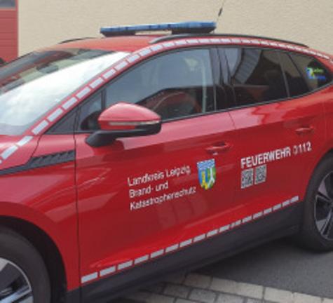 Der neue Kommandowagen f&uuml;r den Inspektionsbereich Wurzen.
