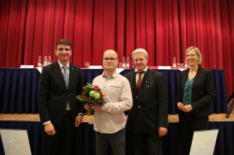 Ernennung Andr&eacute; Brau&szlig;e im Kreistag 14.12.2022