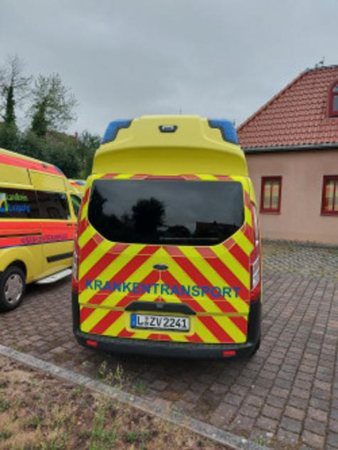 Beklebung Heckbereich f&uuml;r erh&ouml;hte Sicherheit